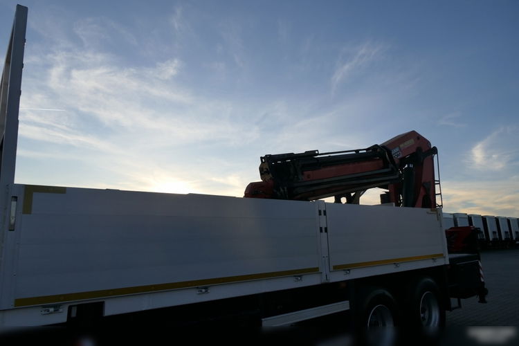 SCANIA R 480 / 6X4 / SKRZYNIA - 6.2 M + HDS PALFINGER PK 40002 + FLY JIB - 26.4 M / STEROWANIE RADIOWE zdjęcie 33