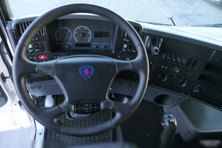 SCANIA R 480 / 6X4 / SKRZYNIA - 6.2 M + HDS PALFINGER PK 40002 + FLY JIB - 26.4 M / STEROWANIE RADIOWE zdjęcie 54
