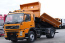VOLVO FM 260 / 4X2 / 2 STR WYWROTKA / CZOŁOWNICA / HYDROBURTA / HYDROKLAPA / MANUAL / STARE TACHO / zdjęcie 1
