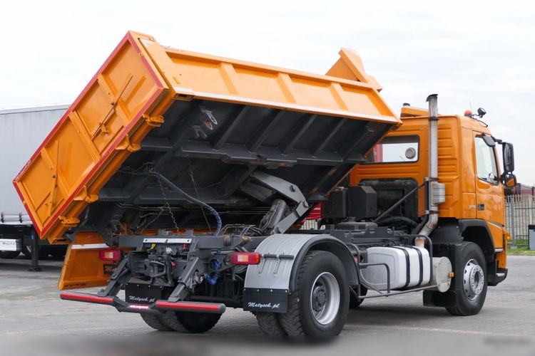 VOLVO FM 260 / 4X2 / 2 STR WYWROTKA / CZOŁOWNICA / HYDROBURTA / HYDROKLAPA / MANUAL / STARE TACHO / zdjęcie 19
