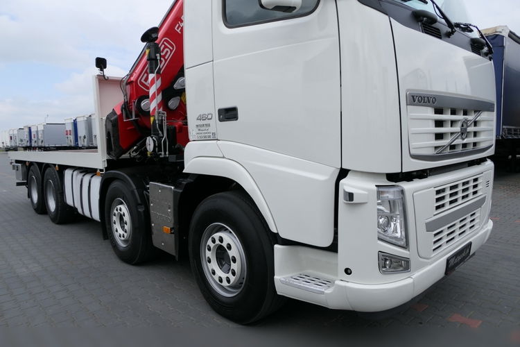 Volvo FH 460 / 8X4 / PLATFORMA + HDS FASSI F445 / 17 M WYSIĘGU / MAX UDŹWIG 13, 5 T / STEROWANIE RADIOWE  zdjęcie 20