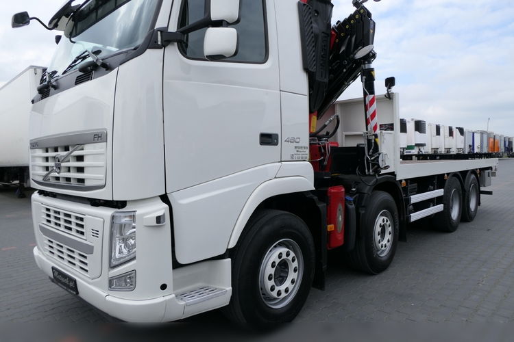 Volvo FH 460 / 8X4 / PLATFORMA + HDS FASSI F445 / 17 M WYSIĘGU / MAX UDŹWIG 13, 5 T / STEROWANIE RADIOWE  zdjęcie 21