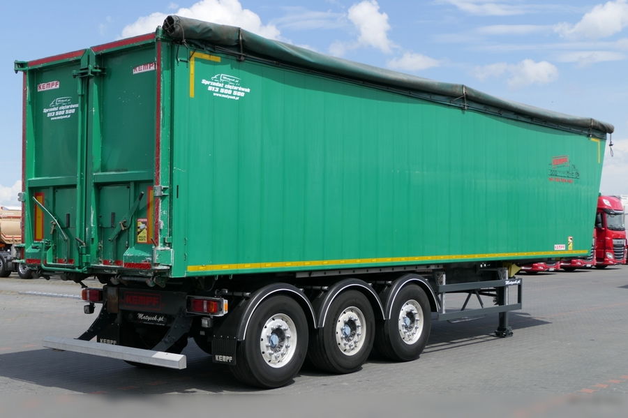 Kmtky   様    確認用 KEMPF WYWROTKA 60m3 / 2018 ROK / KLAPO DRZWI / OŚ PODNOSZONA