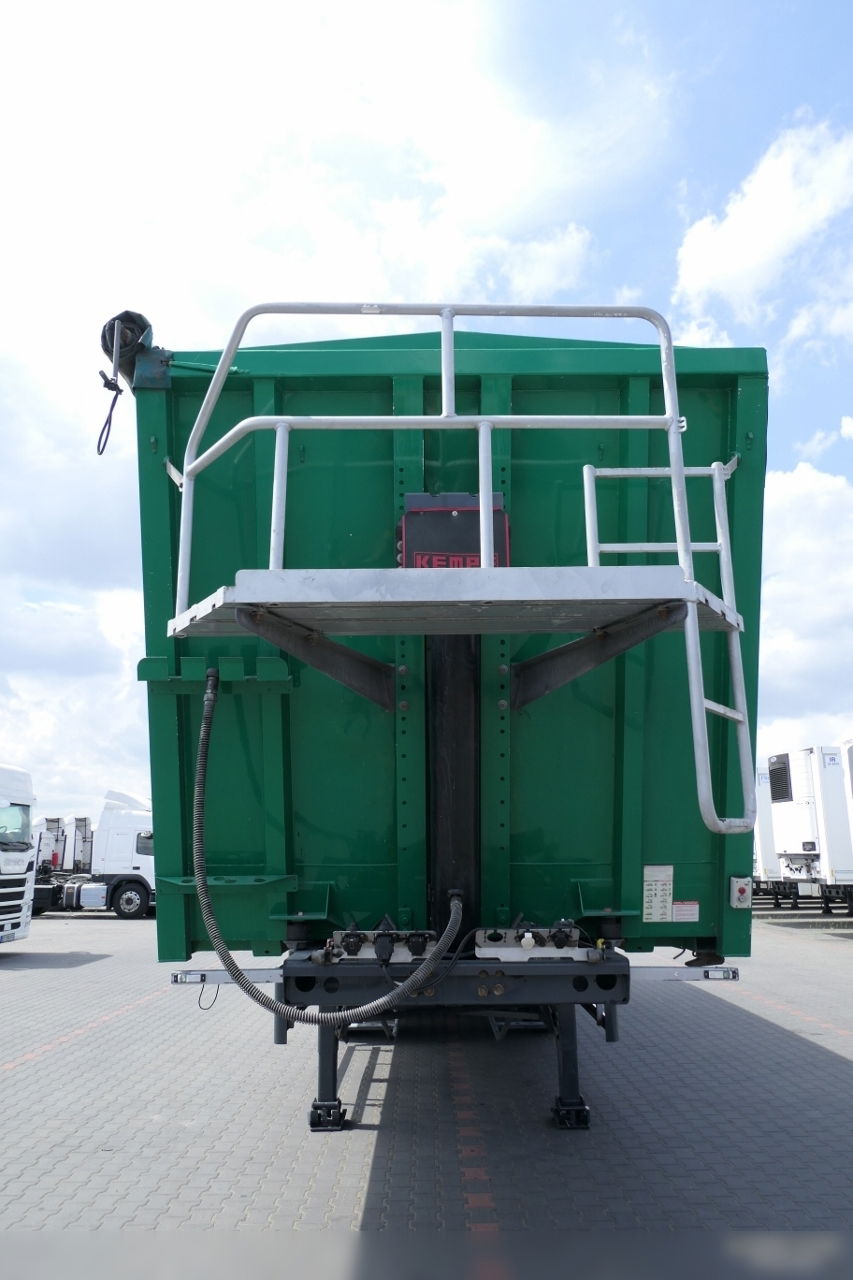 KEMPF WYWROTKA 60m3 / 2018 ROK / KLAPO DRZWI / OŚ PODNOSZONA