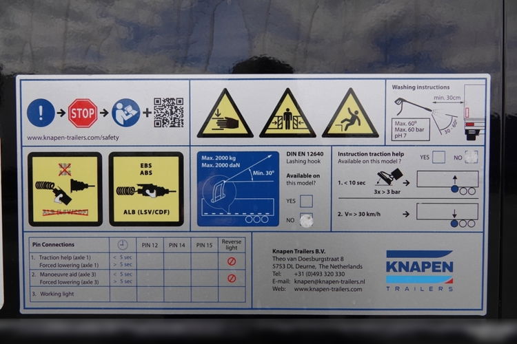 KNAPEN / RUCHOMA PODŁOGA / WALKING FLOOR / 93M3 / 2021 /  MAŁO UŻYWANA / PODŁOGA - 10 MM / zdjęcie 31