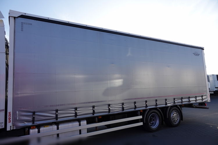 SCANIA R 450 / FIRANKA - 9.4 M / 6x2 / OS PODNOSZONA / RETARDER / 2020 ROK / SOLÓWKA / KLIMA POSTOJOWA / PO ZŁOTYM KONTRAKCIE  zdjęcie 11