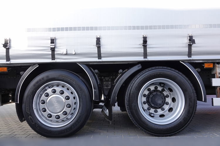SCANIA R 450 / FIRANKA - 9.4 M / 6x2 / OS PODNOSZONA / RETARDER / 2020 ROK / SOLÓWKA / KLIMA POSTOJOWA / PO ZŁOTYM KONTRAKCIE  zdjęcie 18