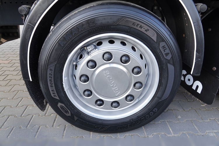 SCANIA R 450 / FIRANKA - 9.4 M / 6x2 / OS PODNOSZONA / RETARDER / 2020 ROK / SOLÓWKA / KLIMA POSTOJOWA / PO ZŁOTYM KONTRAKCIE  zdjęcie 21