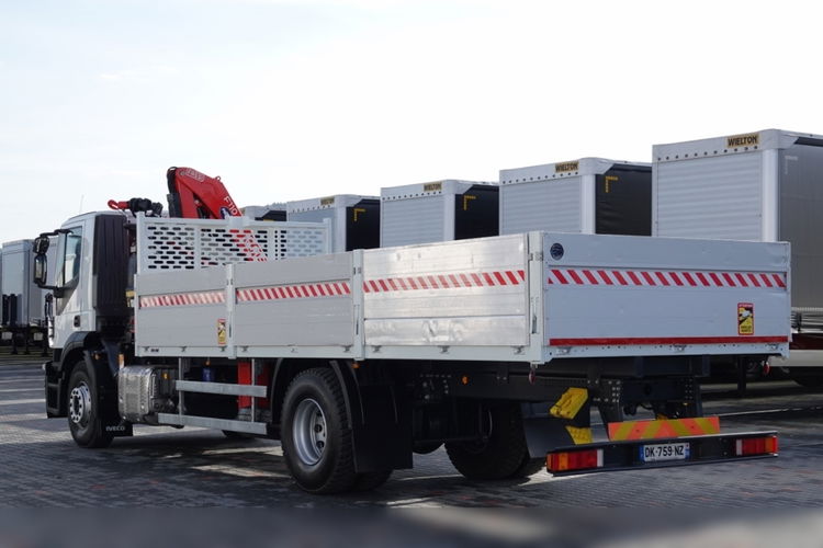 IVECO STRALIS  310 / 4x2 / SKRZYNIOWY- 7.1 M / HDS FASSI 110 - 7.9 M / MANUAL / EURO 6 zdjęcie 16