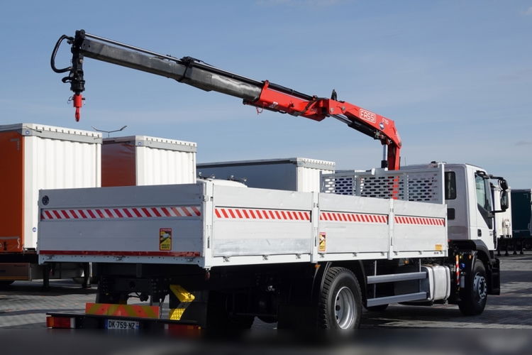 IVECO STRALIS  310 / 4x2 / SKRZYNIOWY- 7.1 M / HDS FASSI 110 - 7.9 M / MANUAL / EURO 6 zdjęcie 5