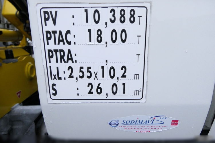 VOLVO FL 280 / 4X2 / SKRZYNIOWY - 7.25 M + HDS HYVA HB 150 / PILOT / ROTATOR / EURO 6 / zdjęcie 23
