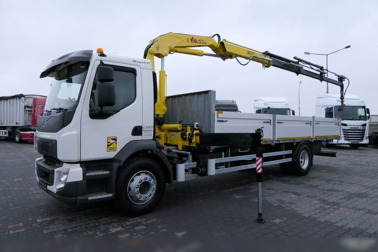 VOLVO FL 280 / 4X2 / SKRZYNIOWY - 7.25 M + HDS HYVA HB 150 / PILOT / ROTATOR / EURO 6 / zdjęcie 38