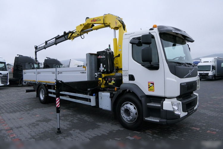 VOLVO FL 280 / 4X2 / SKRZYNIOWY - 7.25 M + HDS HYVA HB 150 / PILOT / ROTATOR / EURO 6 / zdjęcie 43