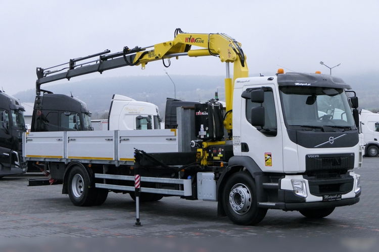 VOLVO FL 280 / 4X2 / SKRZYNIOWY - 7.25 M + HDS HYVA HB 150 / PILOT / ROTATOR / EURO 6 / zdjęcie 44
