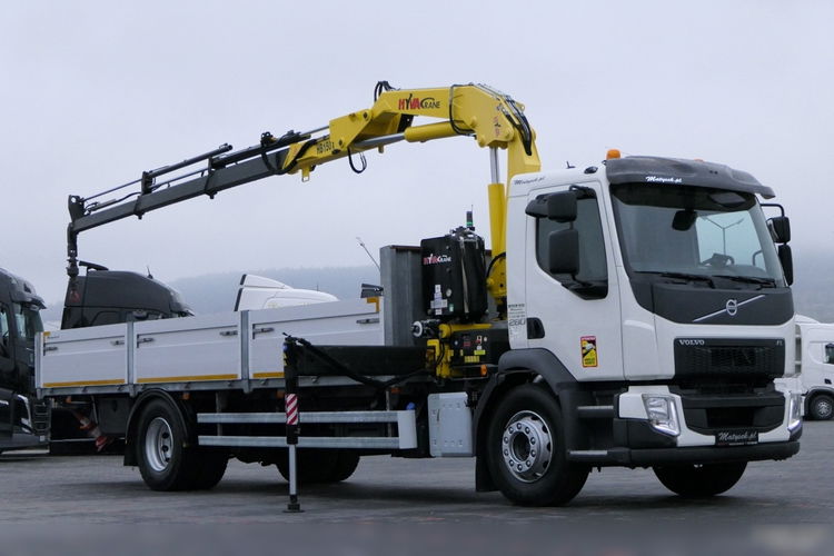 VOLVO FL 280 / 4X2 / SKRZYNIOWY - 7.25 M + HDS HYVA HB 150 / PILOT / ROTATOR / EURO 6 / zdjęcie 45
