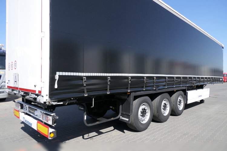 KRONE FIRANKA / 2021 rok / KOSZ NA PALETY / 2 osie podnoszone / STANDARD zdjęcie 11