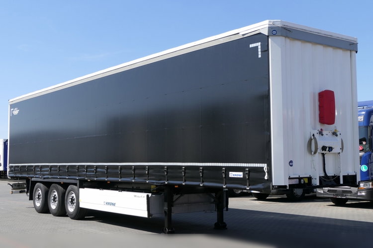 KRONE FIRANKA / 2021 rok / KOSZ NA PALETY / 2 osie podnoszone / STANDARD zdjęcie 1