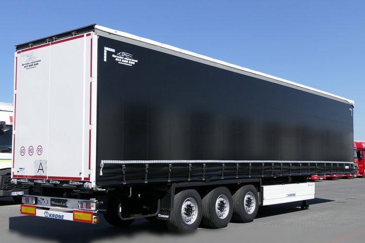 KRONE FIRANKA / 2021 rok / KOSZ NA PALETY / 2 osie podnoszone / STANDARD zdjęcie 6