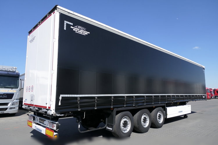 KRONE FIRANKA / 2021 rok / KOSZ NA PALETY / 2 osie podnoszone / STANDARD zdjęcie 7