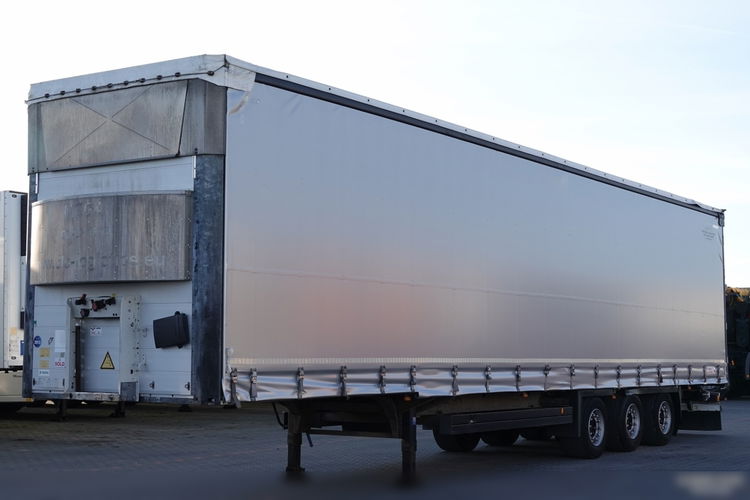 SCHMITZ-CARGOBULL / FIRANKA / MEGA / PODNOSZONY DACH  HYDRAULICZNIE / LOW DECK  zdjęcie 1