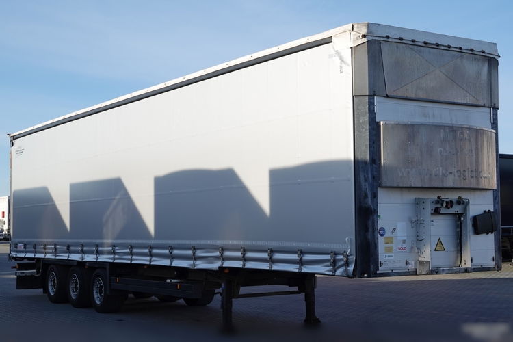 SCHMITZ-CARGOBULL / FIRANKA / MEGA / PODNOSZONY DACH  HYDRAULICZNIE / LOW DECK  zdjęcie 8