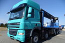 DAF CF 85.460 / 8X4 / PLATFORMA - 7.8 M + HDS MKG HMK 401 / DŹWIG / STEROWANIE RADIOWE / SIODEŁKO / MANUAL / Z NIEMIEC / zdjęcie 12
