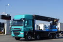 DAF CF 85.460 / 8X4 / PLATFORMA - 7.8 M + HDS MKG HMK 401 / DŹWIG / STEROWANIE RADIOWE / SIODEŁKO / MANUAL / Z NIEMIEC / zdjęcie 13