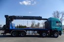 DAF CF 85.460 / 8X4 / PLATFORMA - 7.8 M + HDS MKG HMK 401 / DŹWIG / STEROWANIE RADIOWE / SIODEŁKO / MANUAL / Z NIEMIEC / zdjęcie 21
