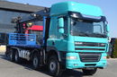 DAF CF 85.460 / 8X4 / PLATFORMA - 7.8 M + HDS MKG HMK 401 / DŹWIG / STEROWANIE RADIOWE / SIODEŁKO / MANUAL / Z NIEMIEC / zdjęcie 23