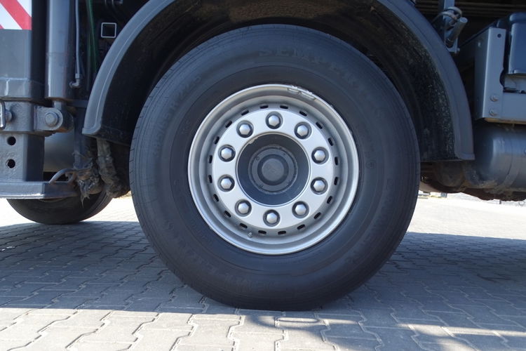 DAF CF 85.460 / 8X4 / PLATFORMA - 7.8 M + HDS MKG HMK 401 / DŹWIG / STEROWANIE RADIOWE / SIODEŁKO / MANUAL / Z NIEMIEC / zdjęcie 30