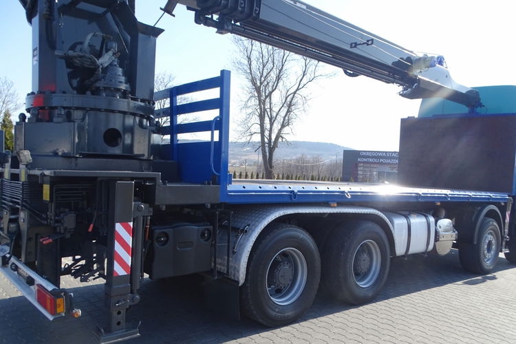 DAF CF 85.460 / 8X4 / PLATFORMA - 7.8 M + HDS MKG HMK 401 / DŹWIG / STEROWANIE RADIOWE / SIODEŁKO / MANUAL / Z NIEMIEC / zdjęcie 38