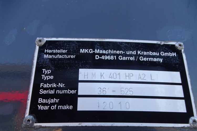 DAF CF 85.460 / 8X4 / PLATFORMA - 7.8 M + HDS MKG HMK 401 / DŹWIG / STEROWANIE RADIOWE / SIODEŁKO / MANUAL / Z NIEMIEC / zdjęcie 47