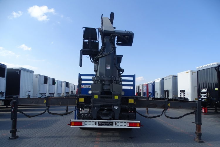 DAF CF 85.460 / 8X4 / PLATFORMA - 7.8 M + HDS MKG HMK 401 / DŹWIG / STEROWANIE RADIOWE / SIODEŁKO / MANUAL / Z NIEMIEC / zdjęcie 8