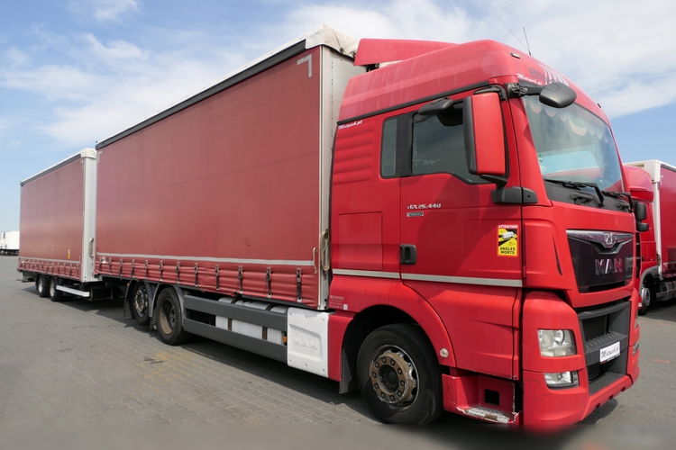 MAN TGX 26. 440 / ZESTAW TANDEM 120 m3 / EURO 6 zdjęcie 19