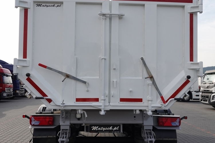 BENALU WYWROTKA 27 m3 / STALOWA / RYNNA WANNA HP / oś podnoszona / osie SAF / 2018 ROK / 5800 kg  zdjęcie 7