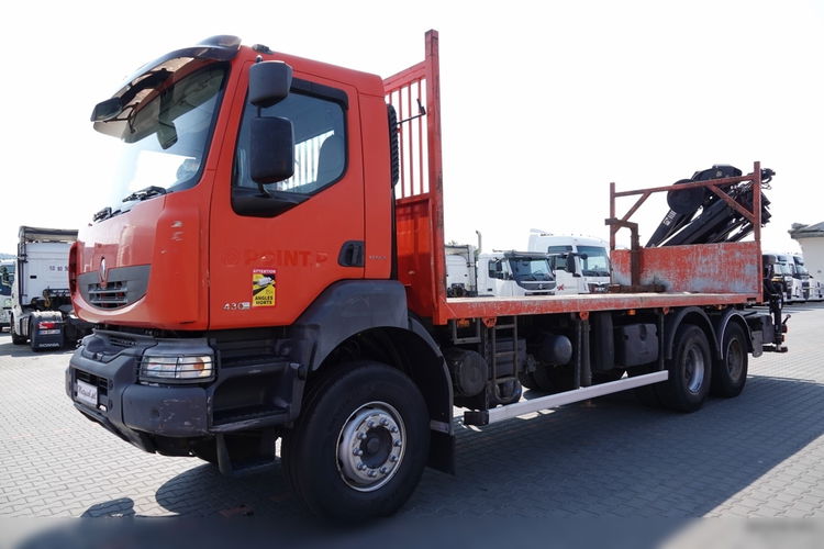 Renault KERAX 430 / 6X4 / SKRZYNIOWY 6.6 M + HDS HIAB XS 211 - 4 WYSIEG 12.6 M / STEROWANIE RADIOWE /  zdjęcie 11