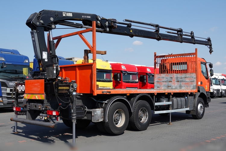 Renault KERAX 430 / 6X4 / SKRZYNIOWY 6.6 M + HDS HIAB XS 211 - 4 WYSIEG 12.6 M / STEROWANIE RADIOWE /  zdjęcie 7