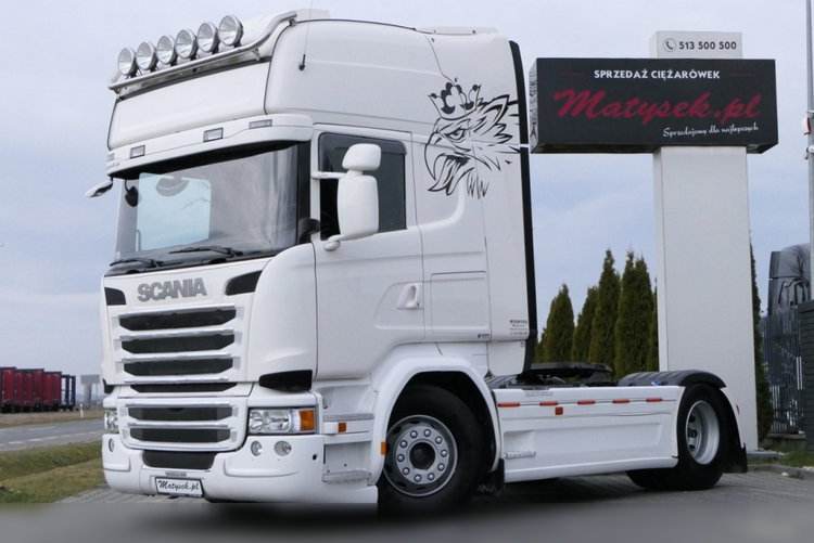 Scania R 490 / RETARDER / TOPLINE / NA PODUSZKACH / KLIMATYZACJA POSTOJOWA / NAVI / EURO 6 zdjęcie 1