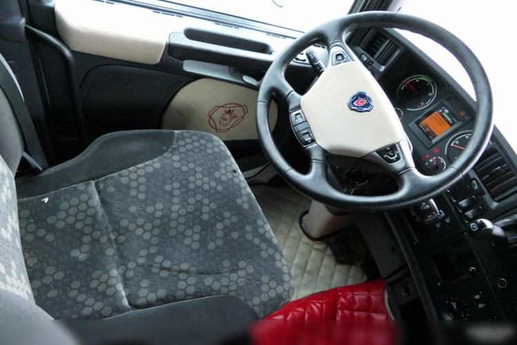 Scania R 490 / RETARDER / TOPLINE / NA PODUSZKACH / KLIMATYZACJA POSTOJOWA / NAVI / EURO 6 zdjęcie 28