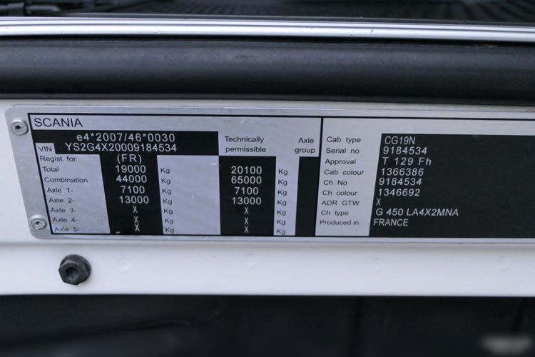 Scania G 450 / RETARDER / CG 19 / EURO 6 / zdjęcie 38
