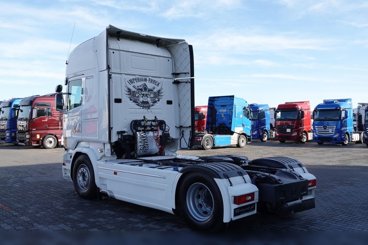 Scania R 580 / V8 / RETARDER / NAWIGACJA / KLIMATYZACJA POSTOJOWA / EURO 6 zdjęcie 15