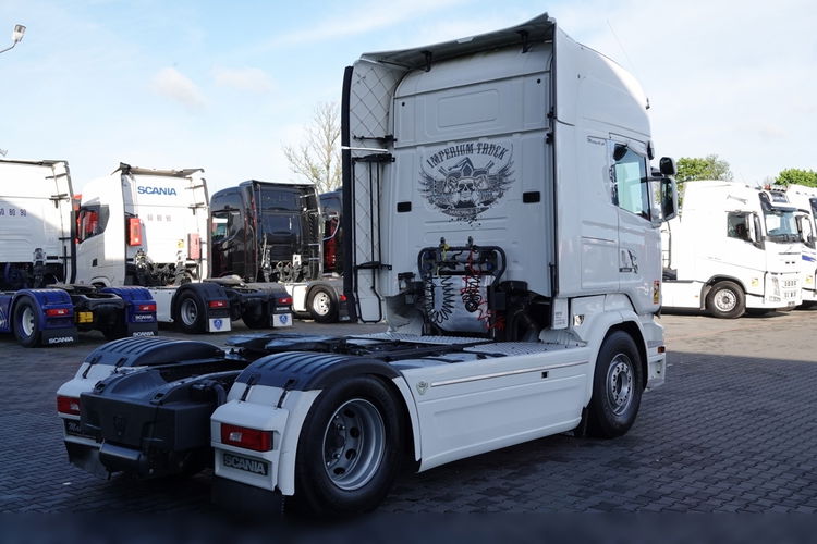 Scania R 580 / V8 / RETARDER / NAWIGACJA / KLIMATYZACJA POSTOJOWA / EURO 6 zdjęcie 18