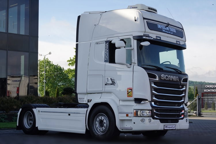 Scania R 580 / V8 / RETARDER / NAWIGACJA / KLIMATYZACJA POSTOJOWA / EURO 6 zdjęcie 5