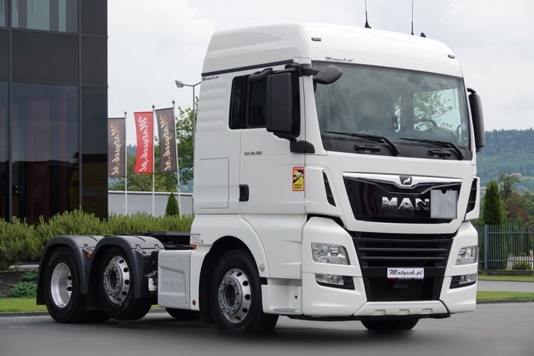 MAN TGX 26. 500 / 6x2 / PUSHER / RETARDER / OŚ PODNOSZONA i SKRĘTNA / 2019 ROK / 3 osiowy ciągnik siodłowy zdjęcie 2