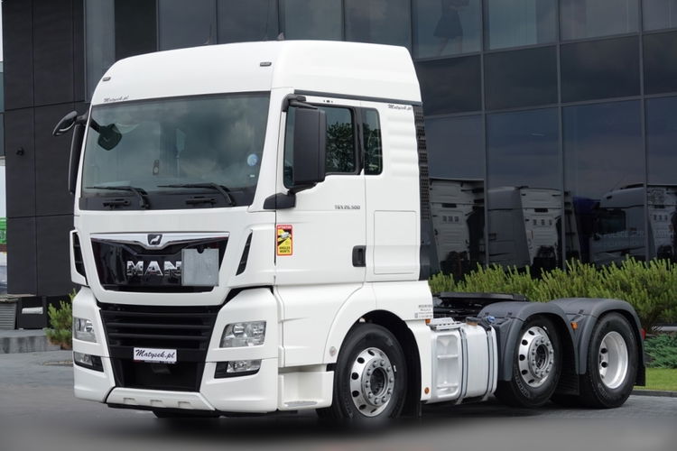 MAN TGX 26. 500 / 6x2 / PUSHER / RETARDER / OŚ PODNOSZONA i SKRĘTNA / 2019 ROK / 3 osiowy ciągnik siodłowy zdjęcie 4