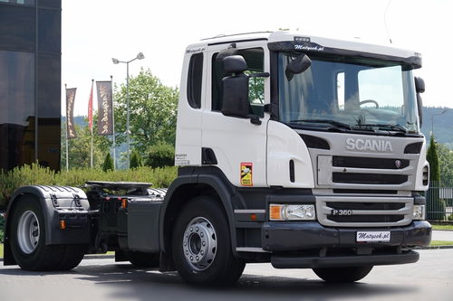 Scania P 360 / NISKA KABINA / PEŁNY ADR / DZIENNA KABINA / 2016 ROK / 245 TYS. KM. / EURO 6