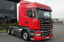 Scania R 520 / V8 / 6x2 / PUSHER / OS PODNOSZONA i SKRĘTNA / 3 osiowy Ciągnik / EURO 6 / PO KONTRAKCIE SERWISOWYM zdjęcie 3