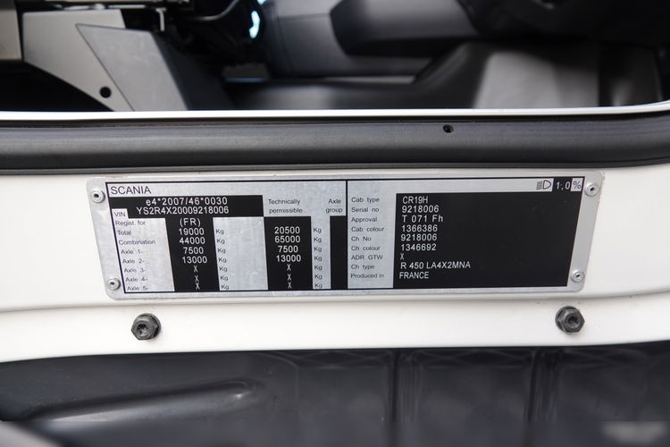 Scania R 450 / RETARDER / I-PARK COOL / BEZ EGR / OPONY 100% / PO KONTRAKCIE SERWISOWYM / SPROWADZONA zdjęcie 39