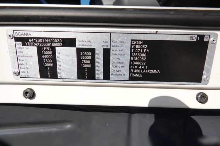 Scania R 450 / RETARDER / KLIMA POSTOJOWA / EURO 6 / SPROWADZONA / zdjęcie 34