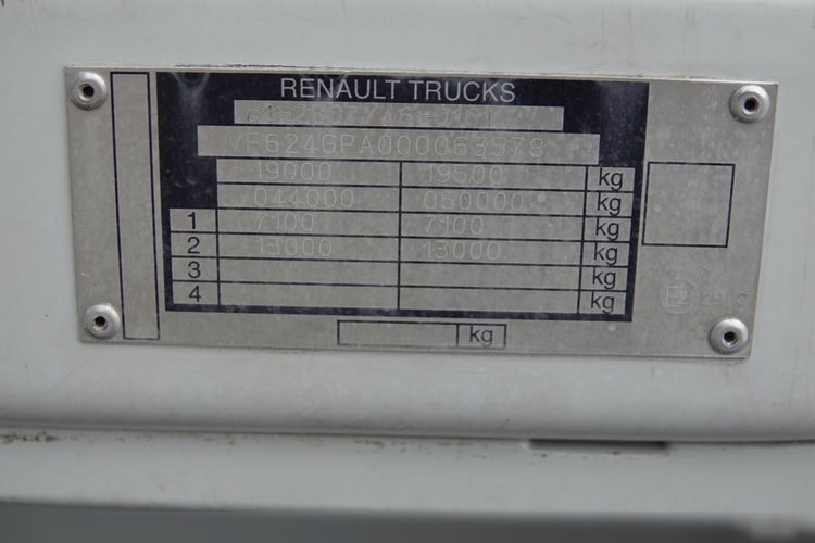Renault PREMIUM 460 DXI / PEŁNY ADR / NISKA KABINA / SPROWADZONA / WAGA: 6600 KG / EURO5 zdjęcie 32